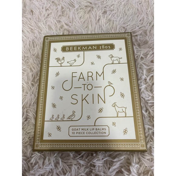 Beekman 1802 Farm to Skin Goat Milk Lip Balms 10 Piece Collection Set NEW In BOX - Picture 3 of 4